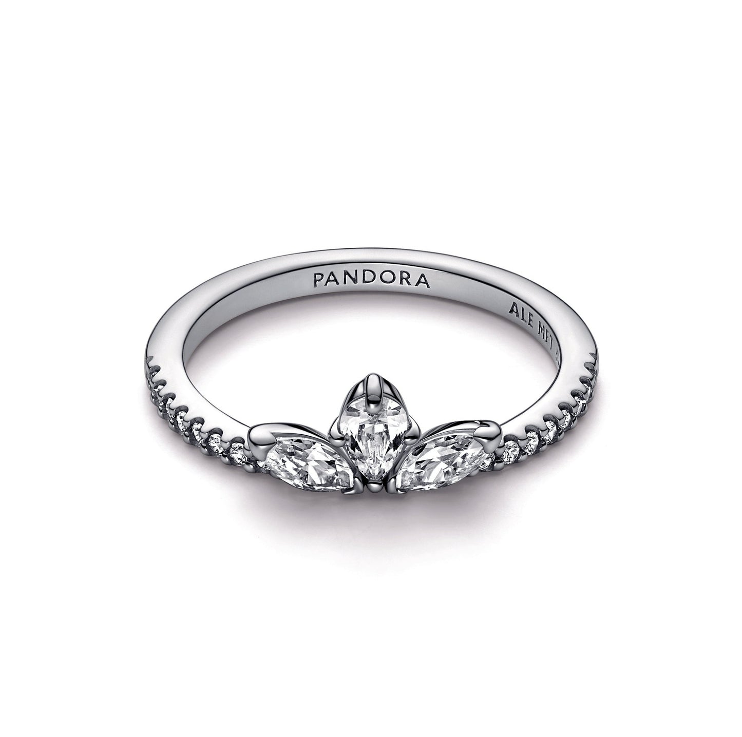 Pandora Sparkling Herbarium Cluster Ring