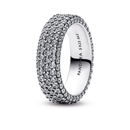 Pandora Timeless Pave Triple-row Ring