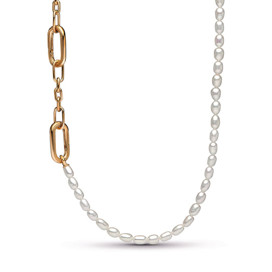 Pandora ME Slim Treated Freshwater Pearl Necklace