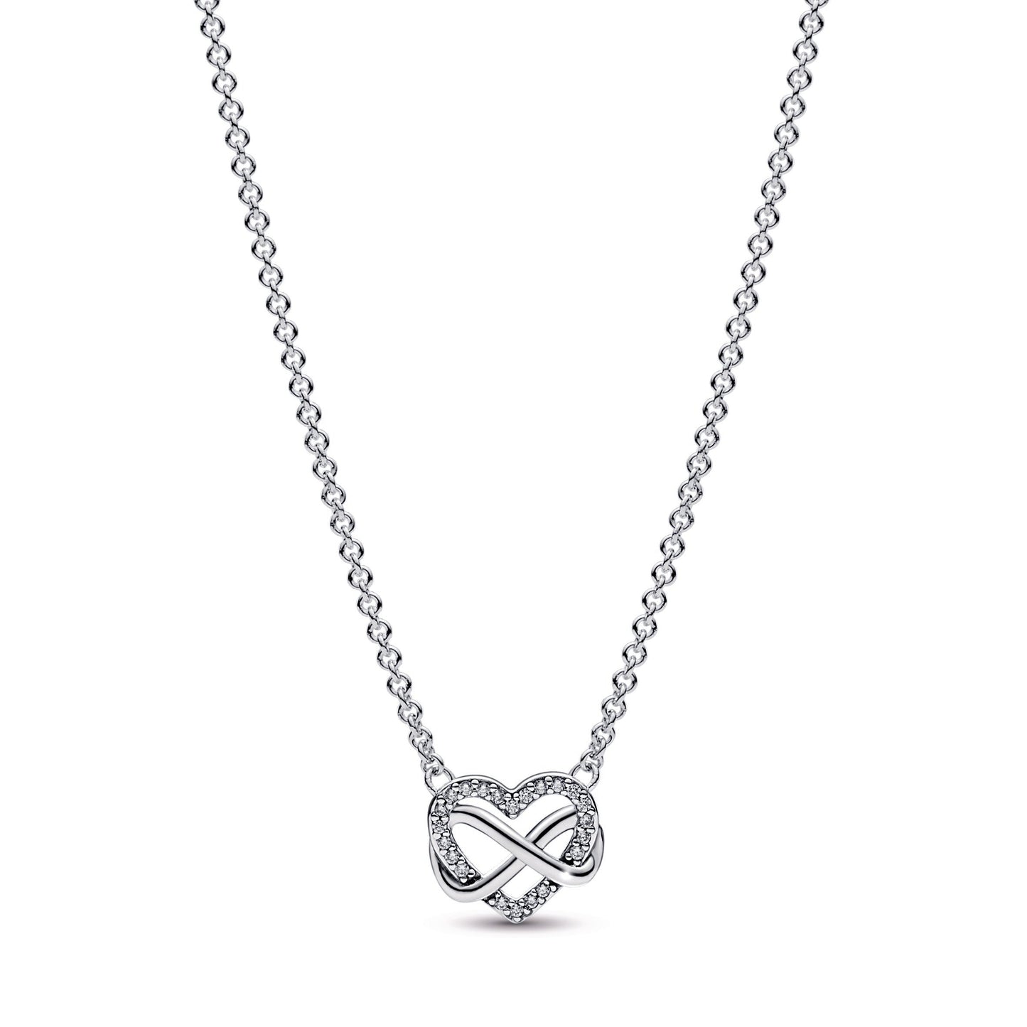 Pandora Sparkling Infinity Heart Collier Necklace