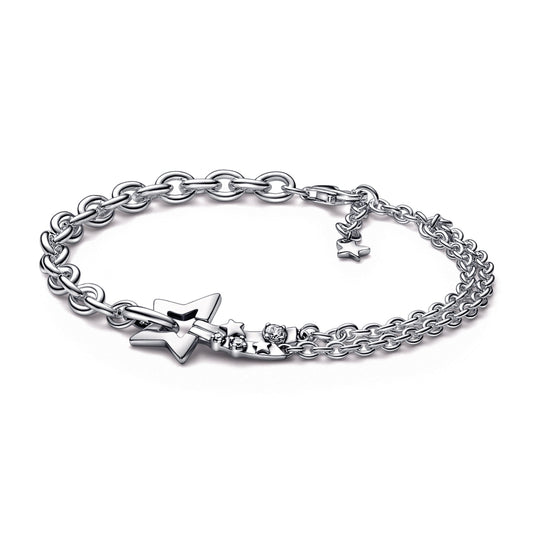 Pandora Shooting Star Double Chain Bracelet