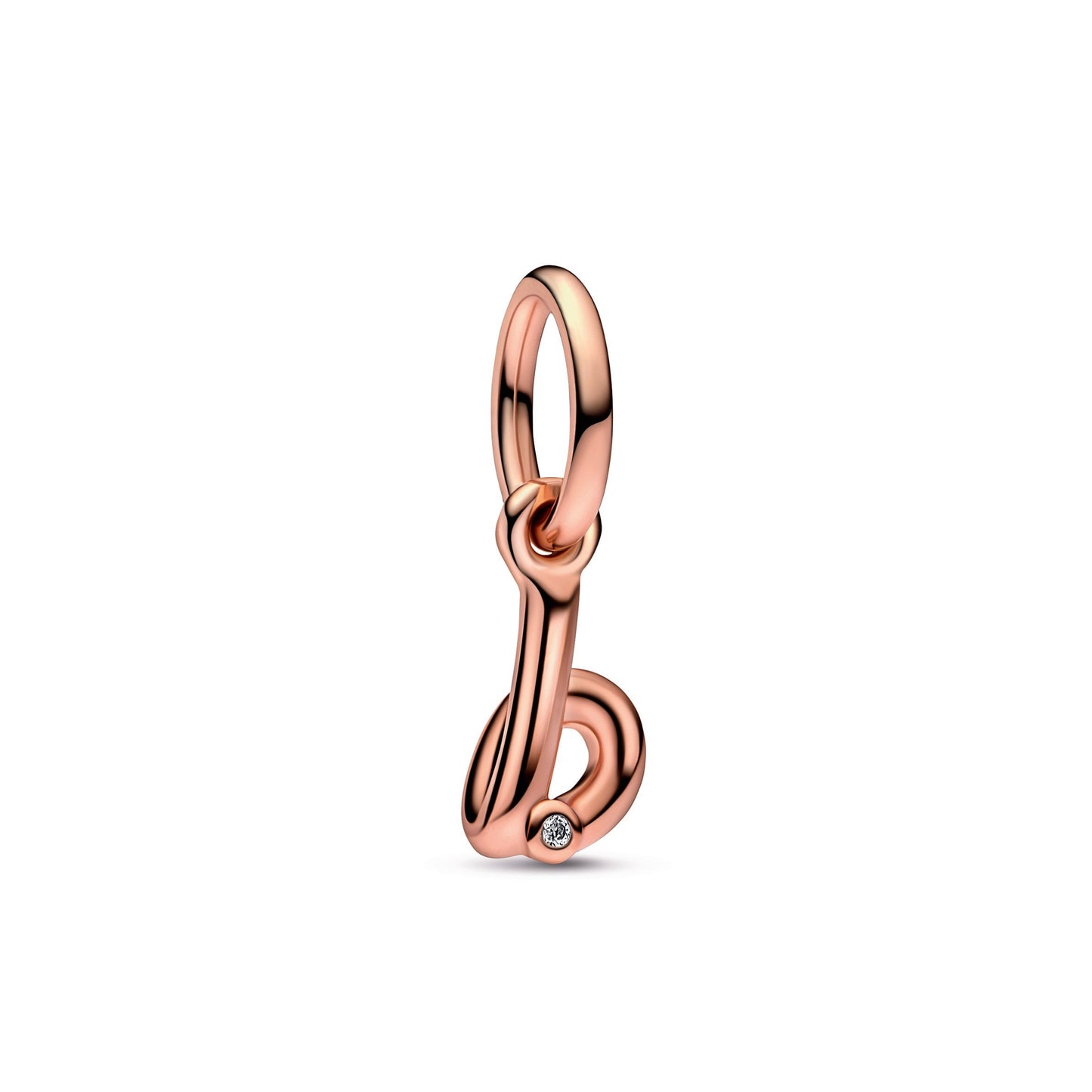 Pandora Letter b Script Alphabet Dangle Charm