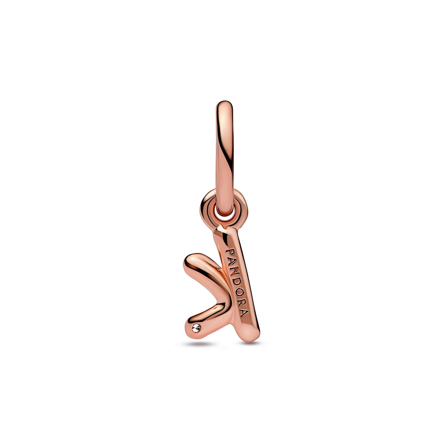 Pandora Letter k Script Alphabet Dangle Charm
