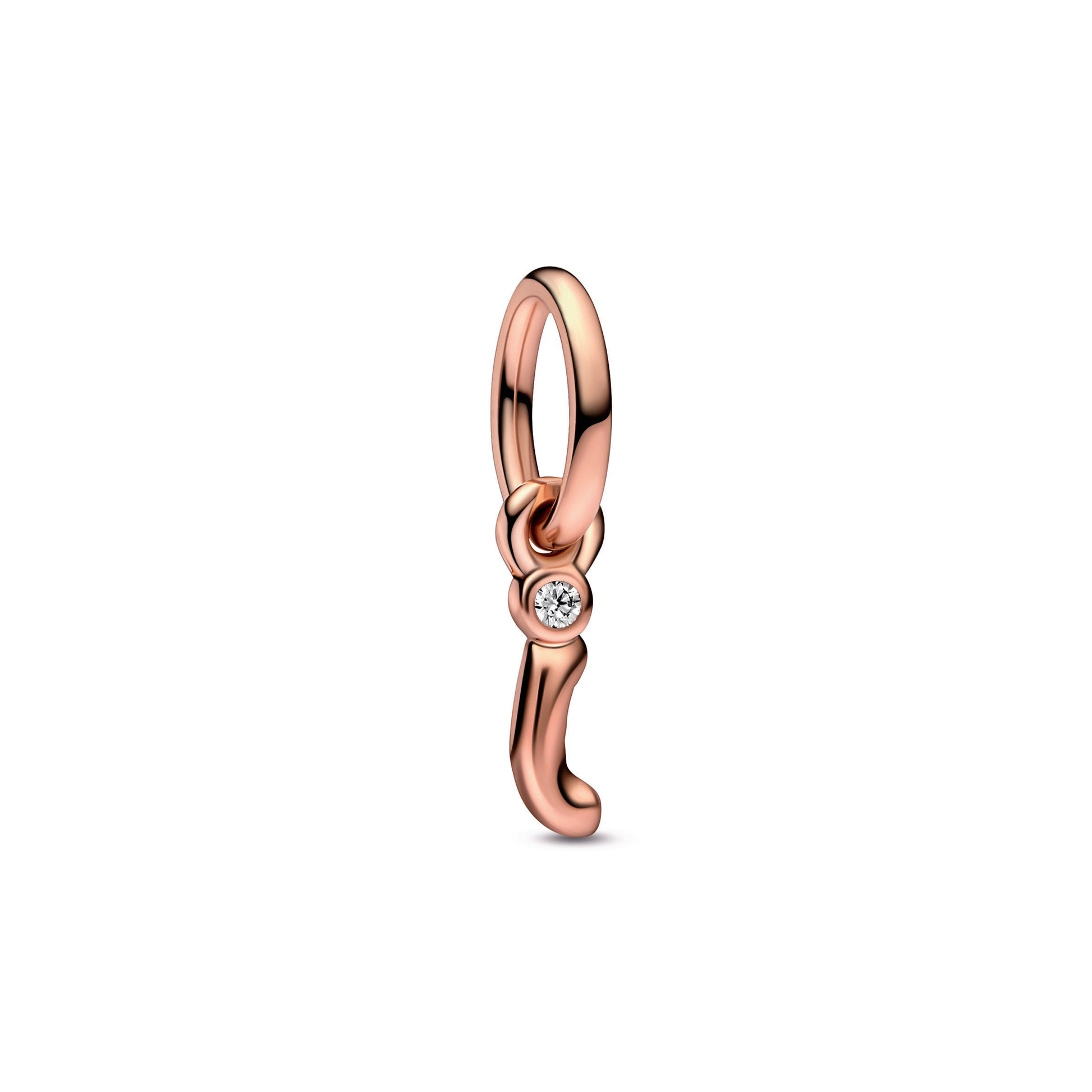 Pandora Letter i Script Alphabet Dangle Charm
