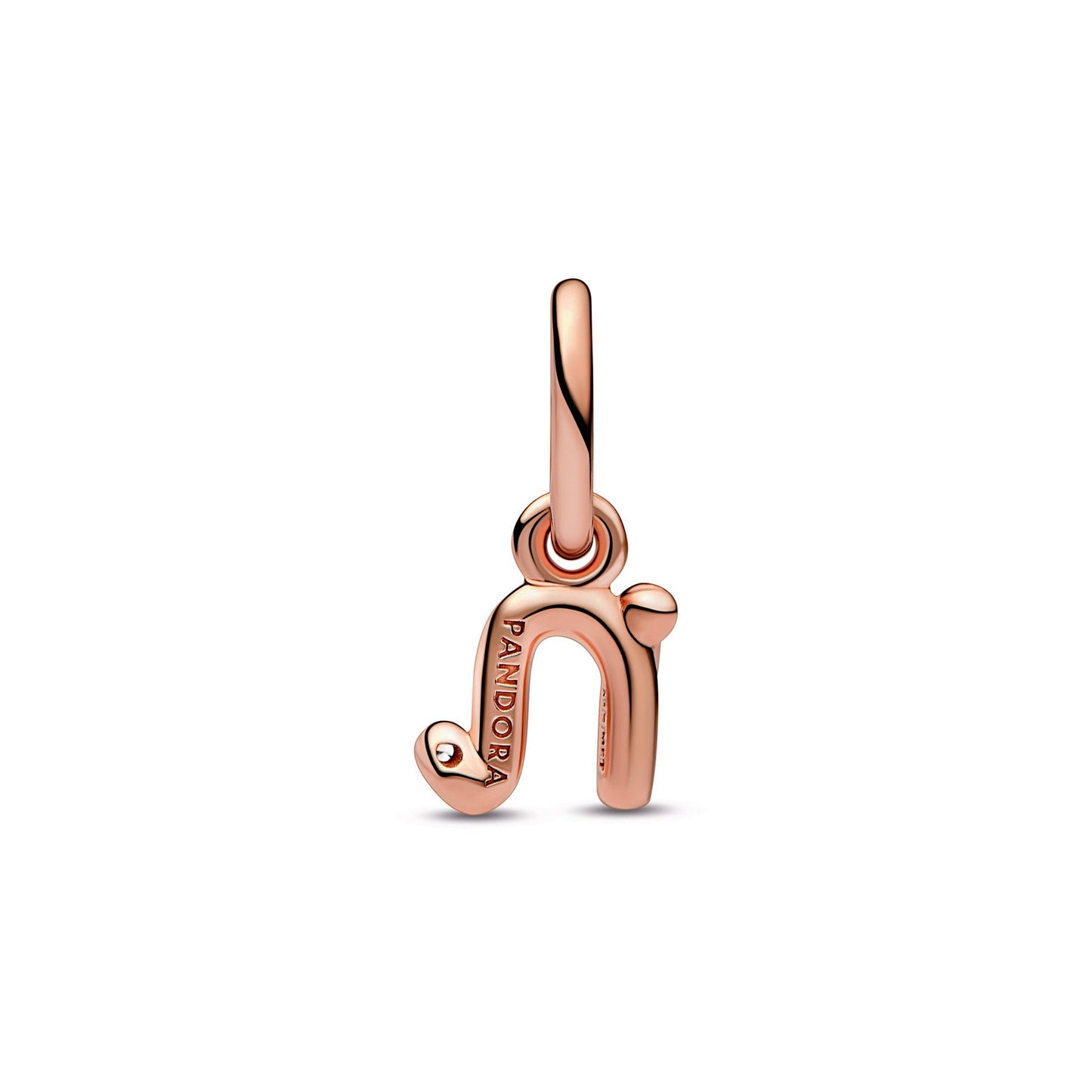 Pandora Letter n Script Alphabet Dangle Charm