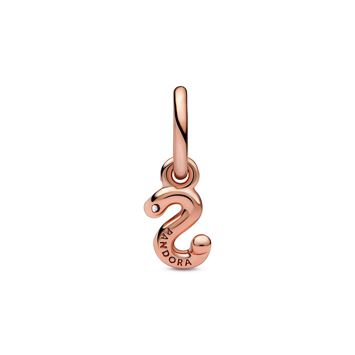 Pandora Letter s Script Alphabet Dangle Charm