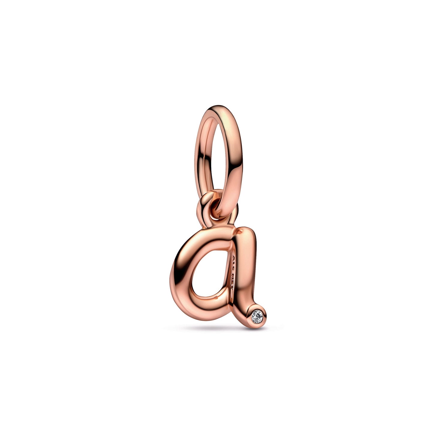 Pandora Letter a Script Alphabet Dangle Charm