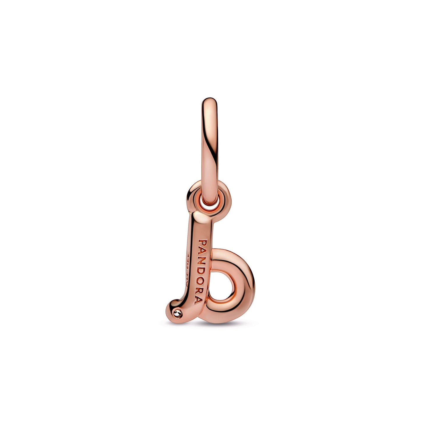 Pandora Letter d Script Alphabet Dangle Charm