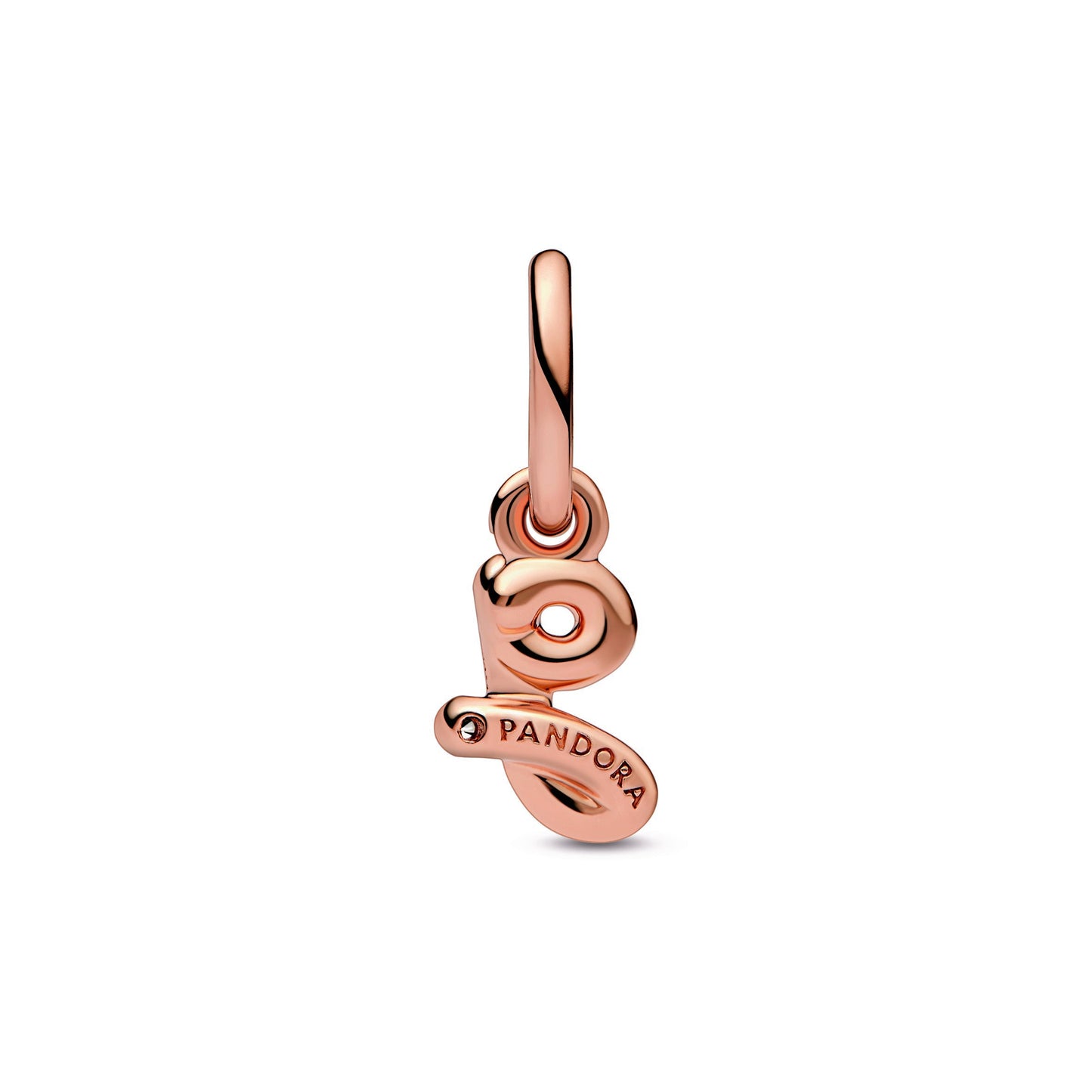Pandora Letter g Script Alphabet Dangle Charm