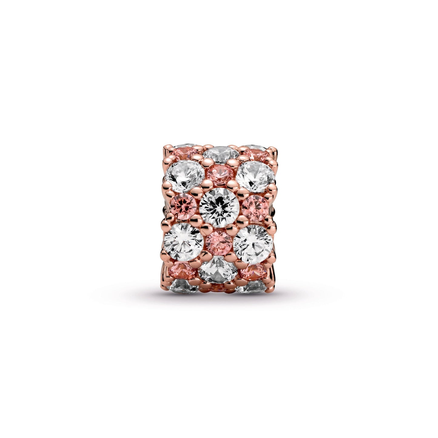 Pandora Pink & Clear Sparkle Charm