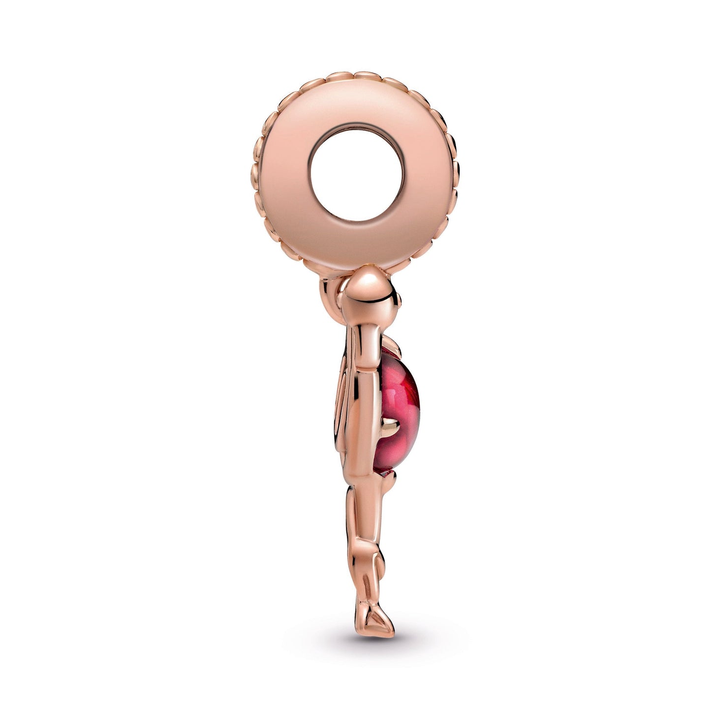 Pandora Pink Murano Glass Flamingo Dangle Charm