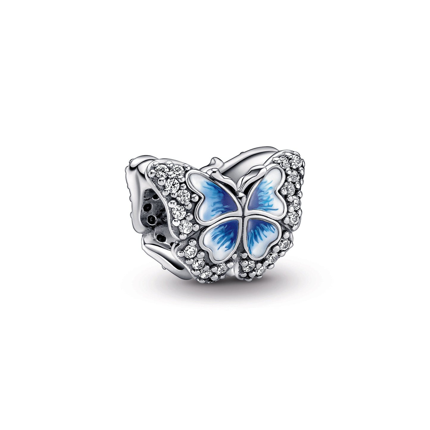 Pandora Blue Butterfly Sparkling Charm