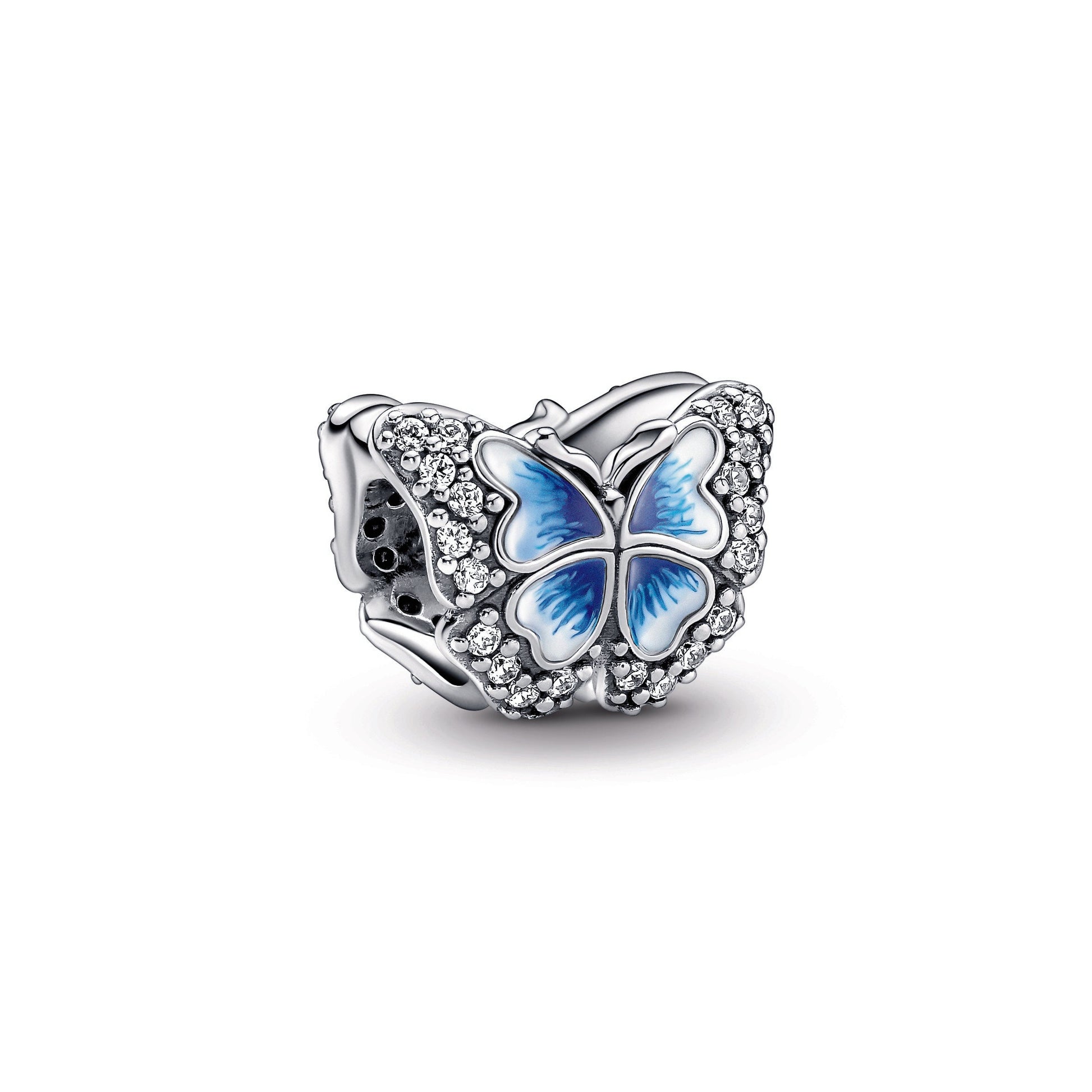 Pandora Blue Butterfly Sparkling Charm