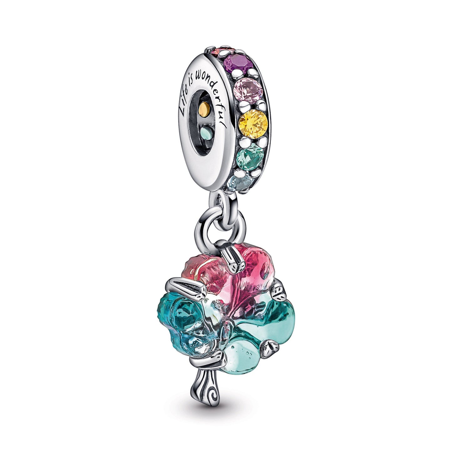 Pandora Togetherness Tree Murano Glass Dangle Charm