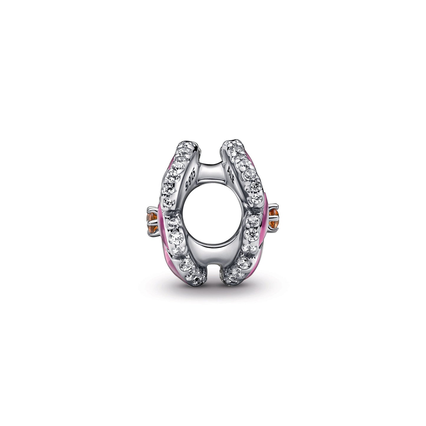 Pandora Pink Pansy Flower Charm