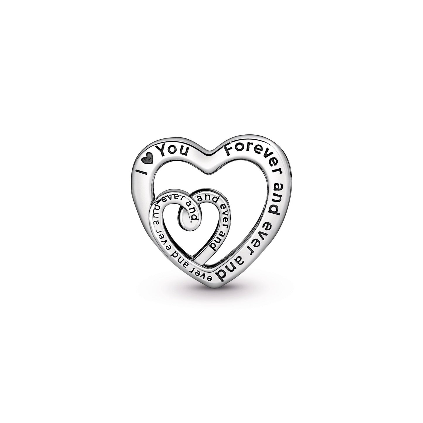Pandora Entwined Infinite Hearts Charm
