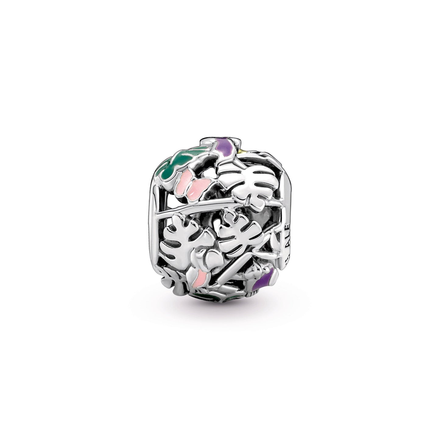 Pandora Jungle Creatures & Leaves Charm