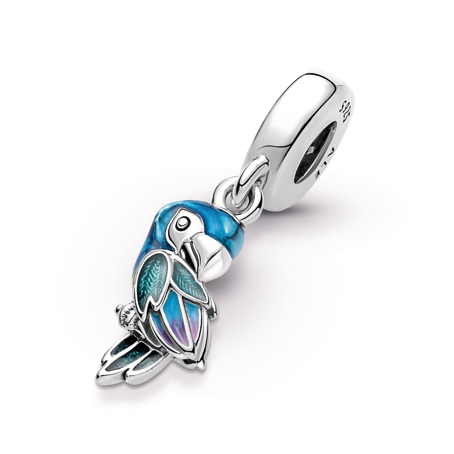 Pandora Jungle Paradise Parrot Dangle Charm