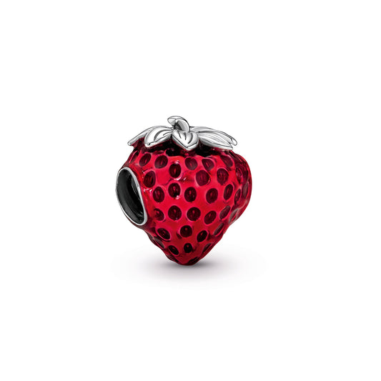 Pandora Seeded Strawberry Fruit Charm