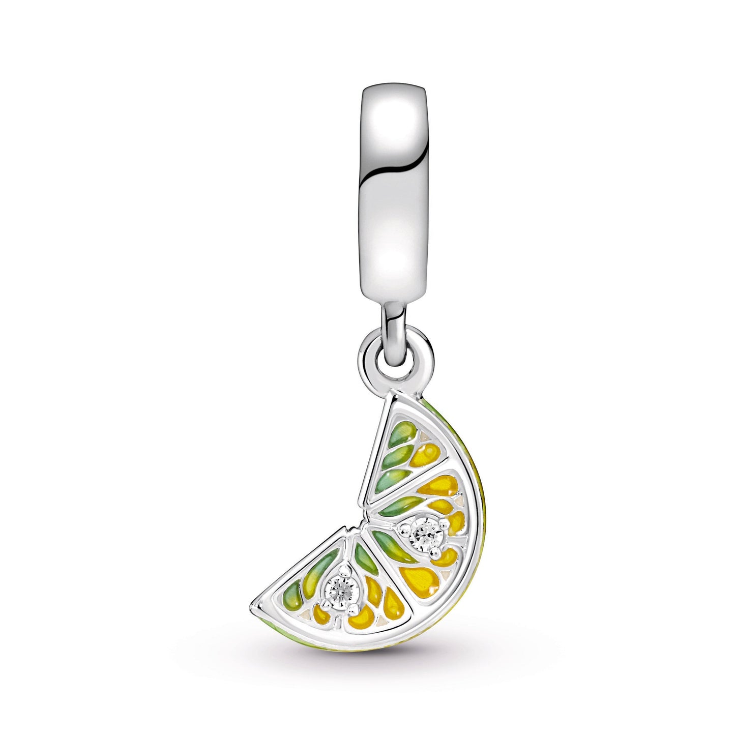 Pandora Lemon Slice Sparkling Fruit Dangle Charm