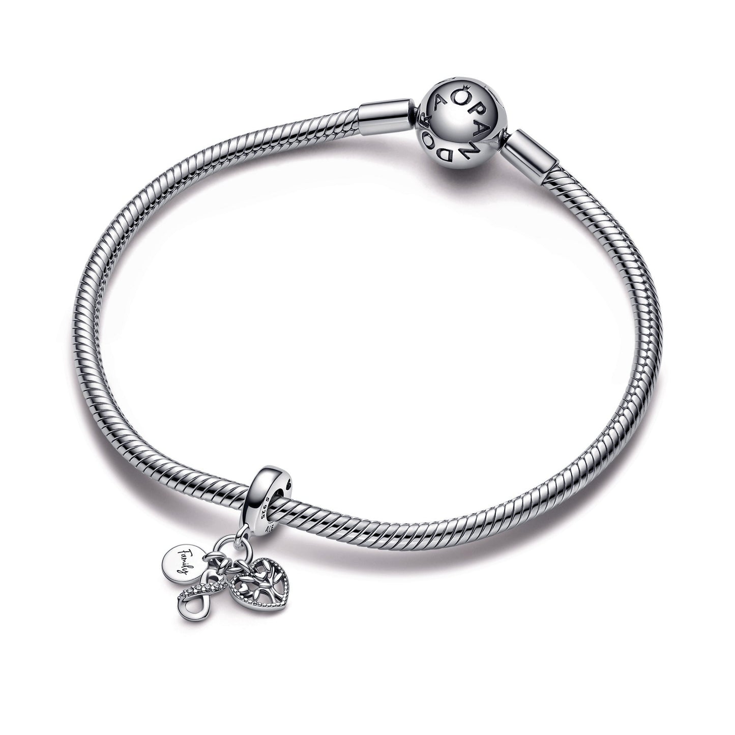 Pandora Family Infinity Triple Dangle Charm