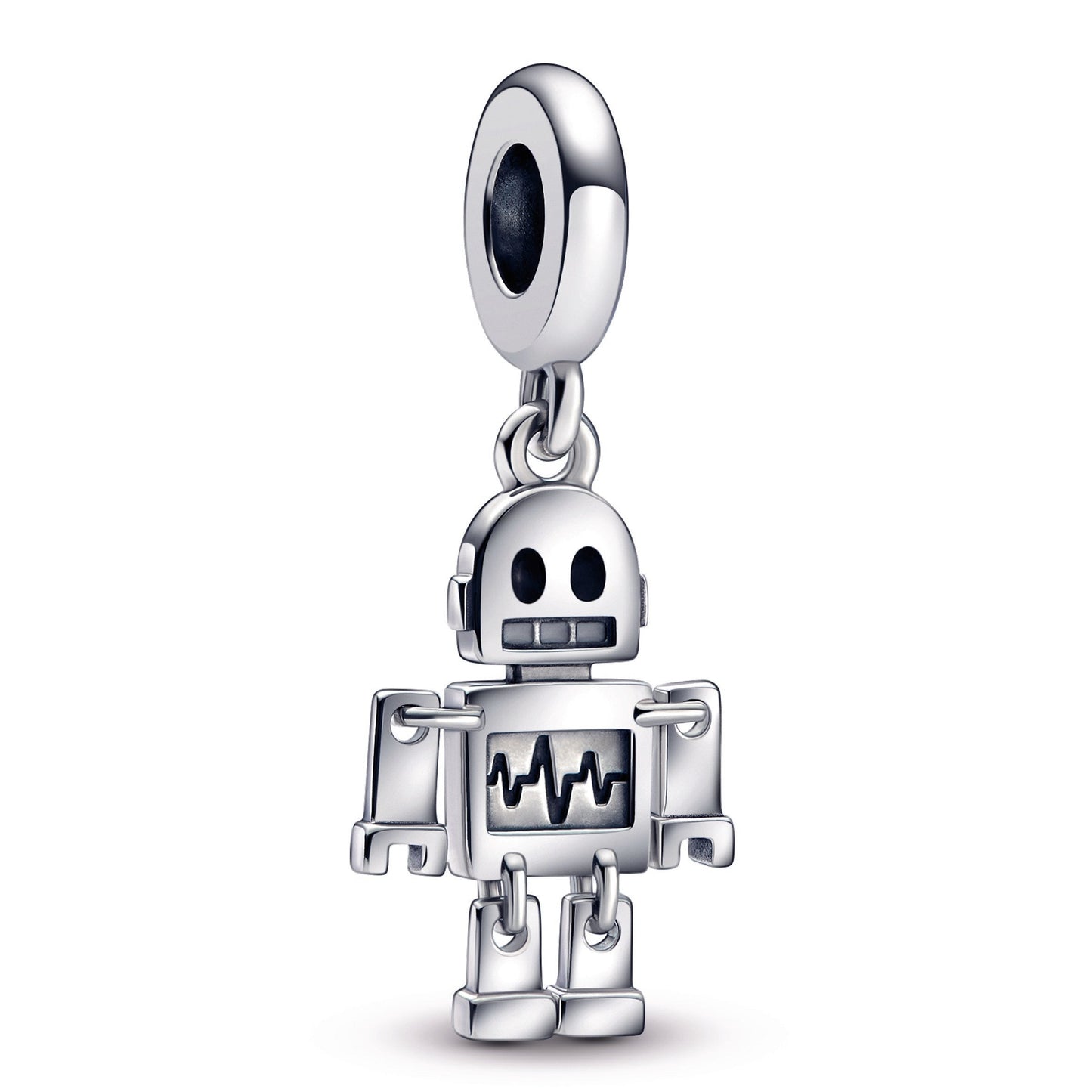 Pandora Bestie Bot Robot Dangle Charm