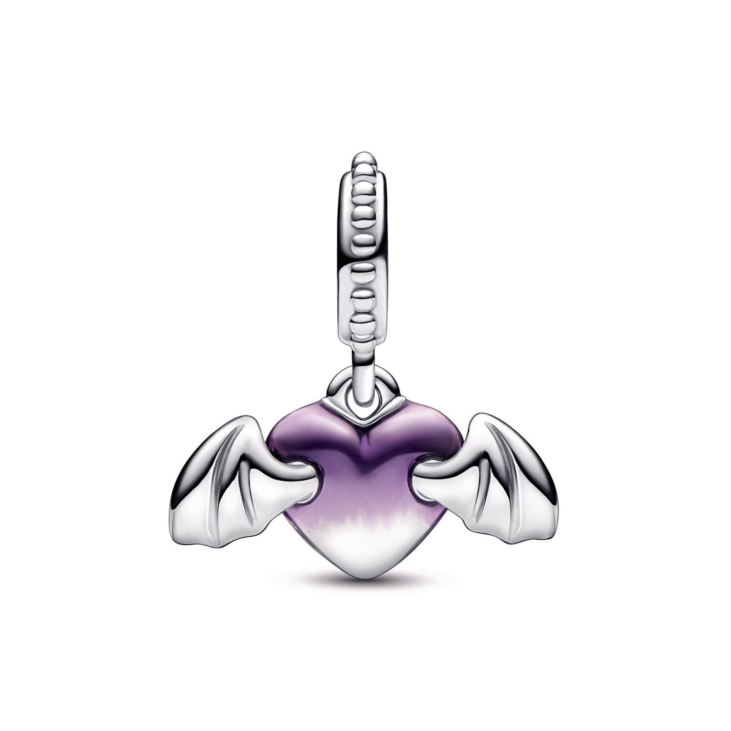 Pandora Vampire Winged Heart Dangle Charm