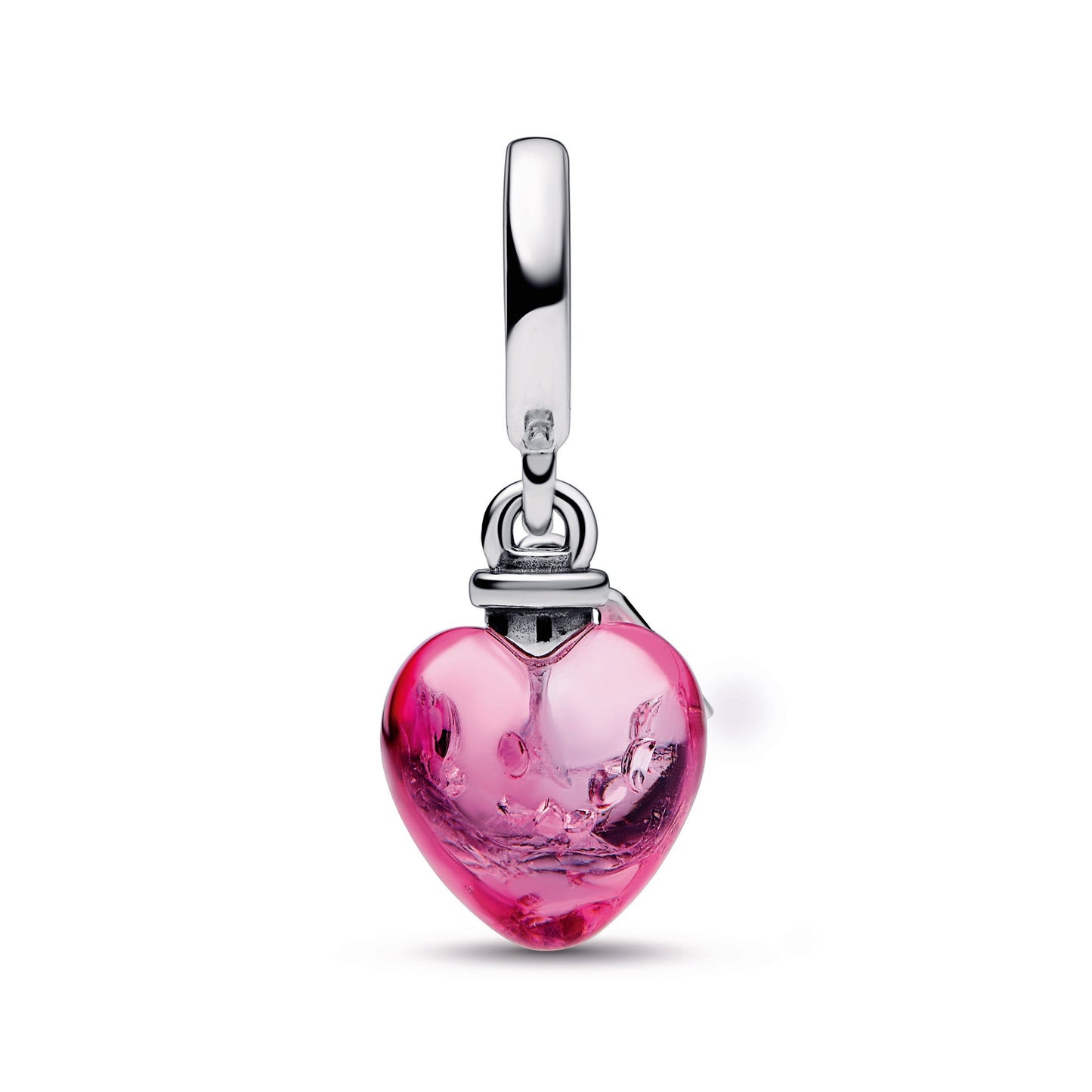 Pandora Love Potion Murano Glass Heart Dangle Charm