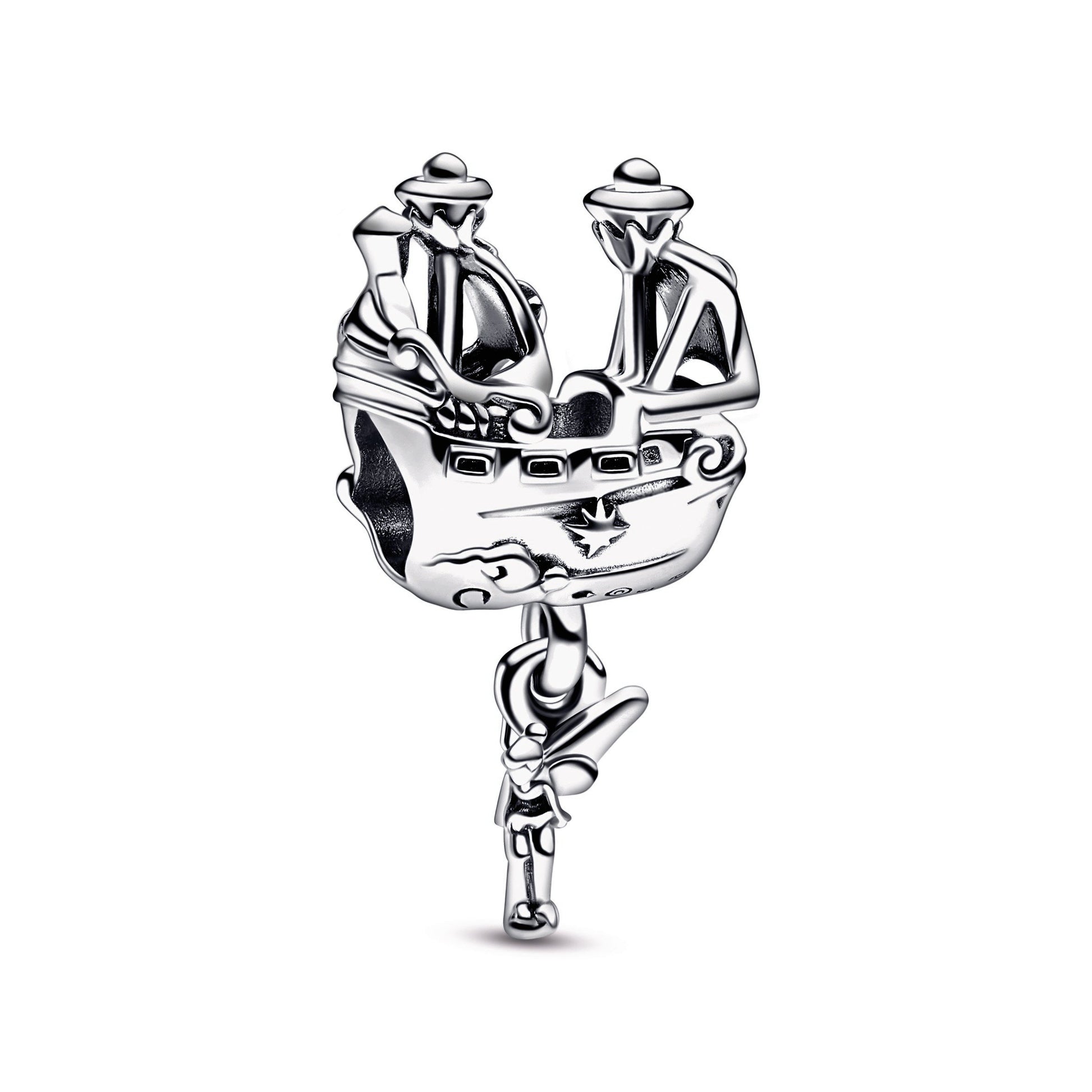Pandora Disney Tinker Bell & Captain Hook's Pirate Ship Charm
