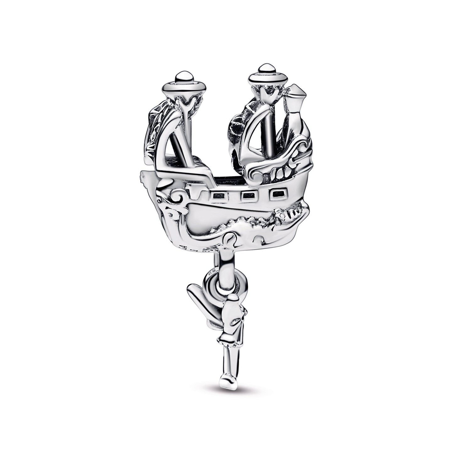 Pandora Disney Tinker Bell & Captain Hook's Pirate Ship Charm