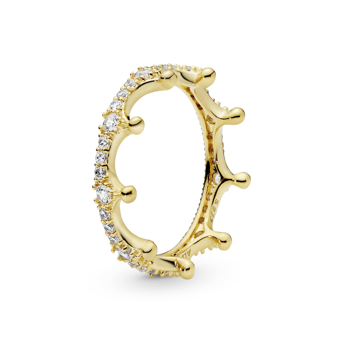Pandora Clear Sparkling Crown Ring