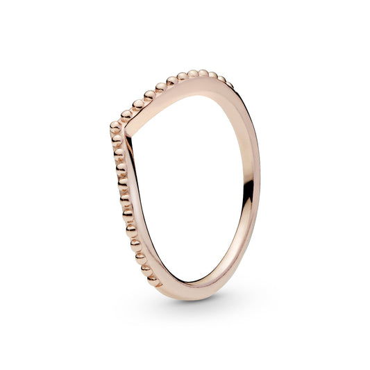 Pandora Beaded Wishbone Ring