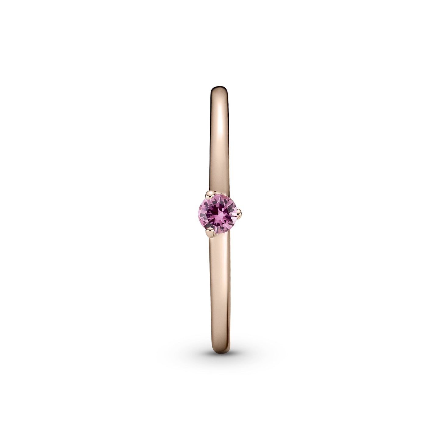 Pandora Pink Solitaire Ring