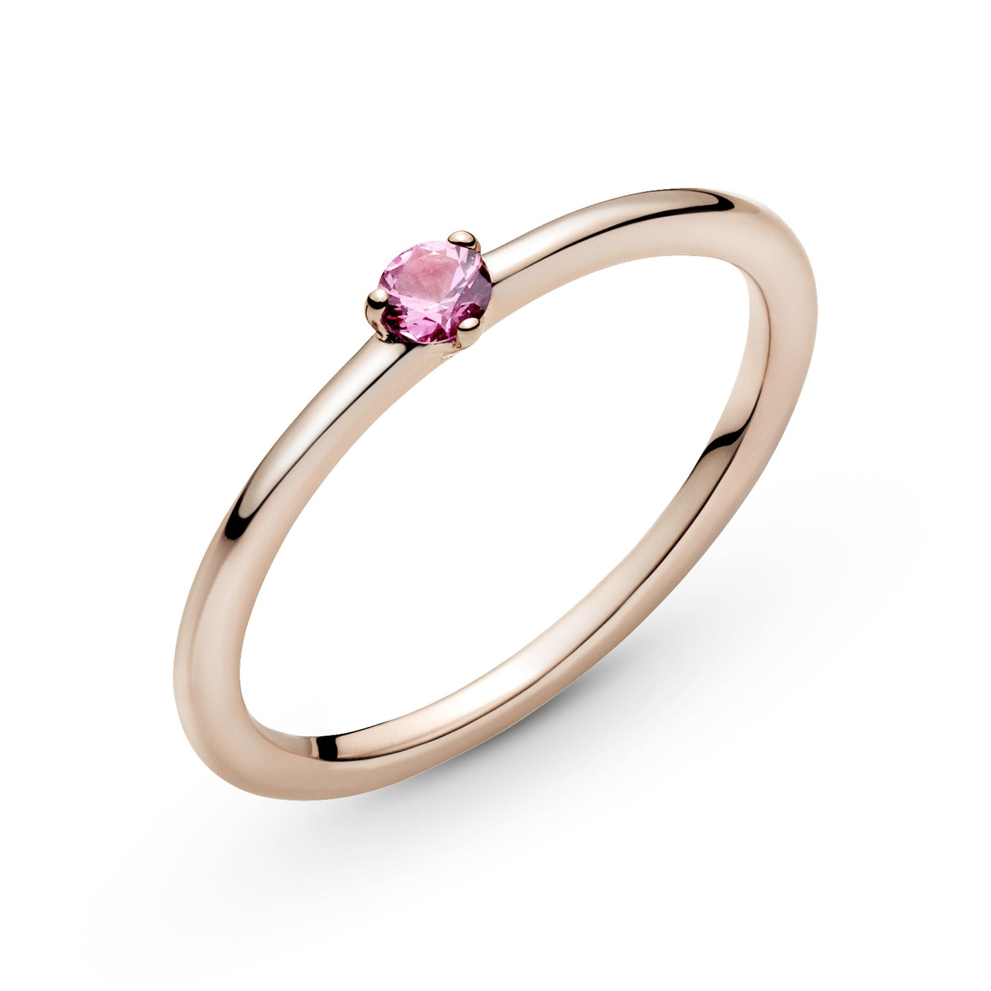 Pandora Pink Solitaire Ring