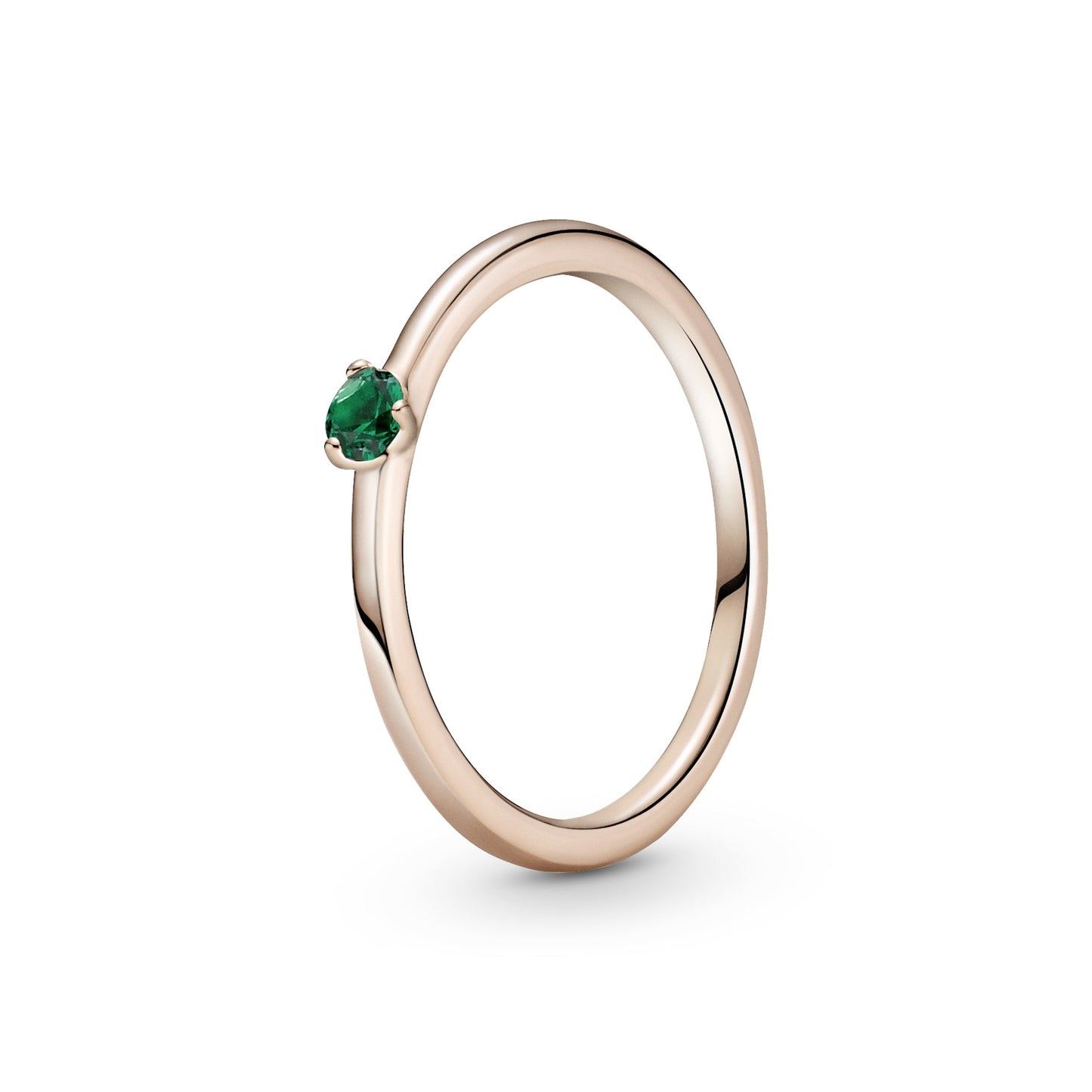 Pandora Green Solitaire Ring