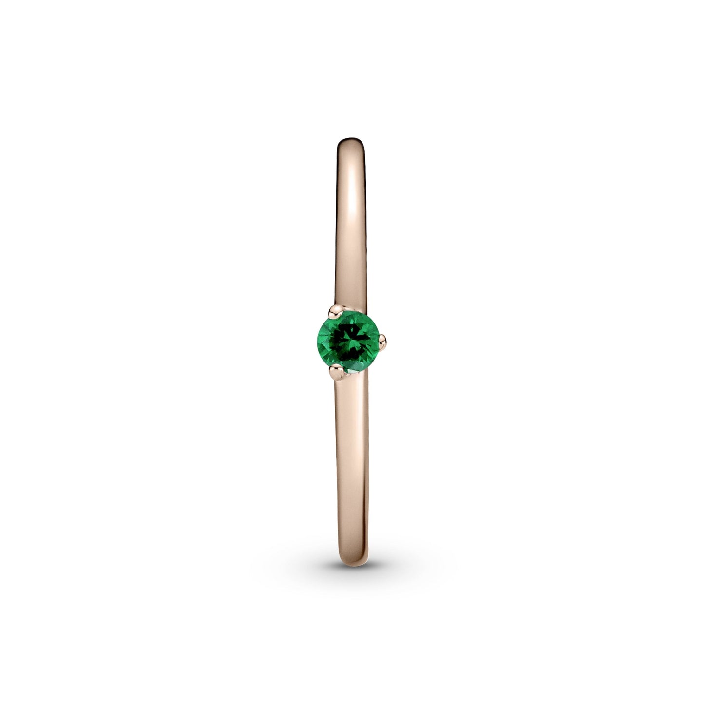 Pandora Green Solitaire Ring