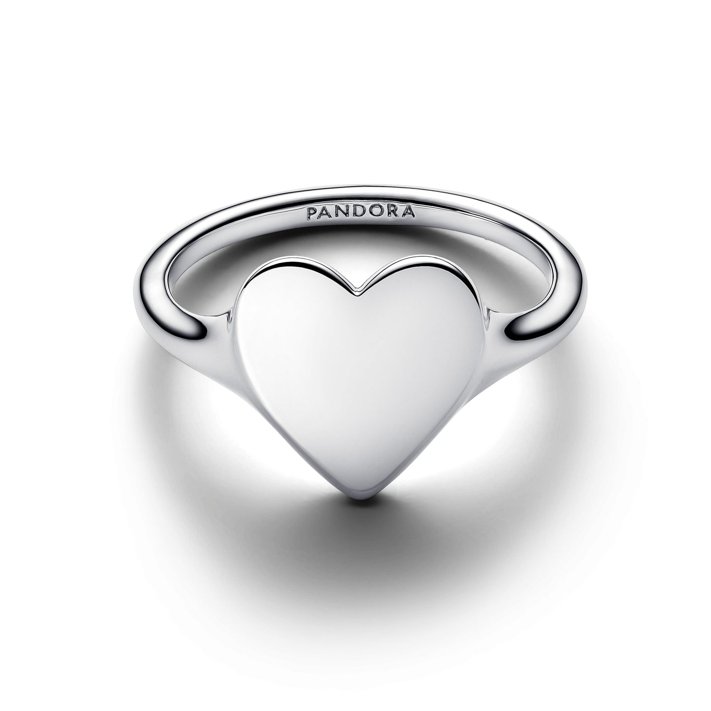 Pandora Engravable Heart Ring