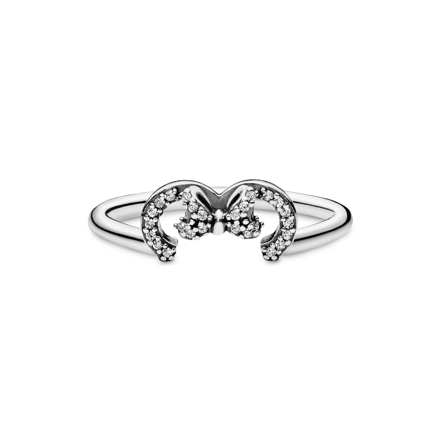 Pandora Disney Minnie Mouse Ears Silhouette Puzzle Ring
