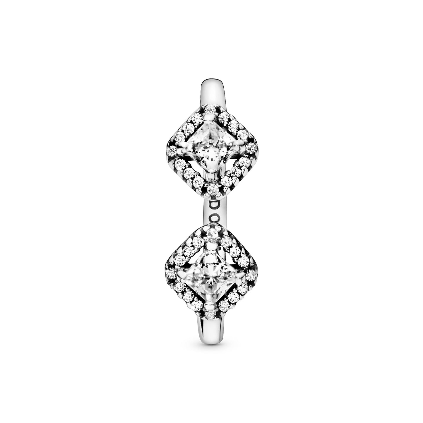 Pandora Square Sparkle Open Ring