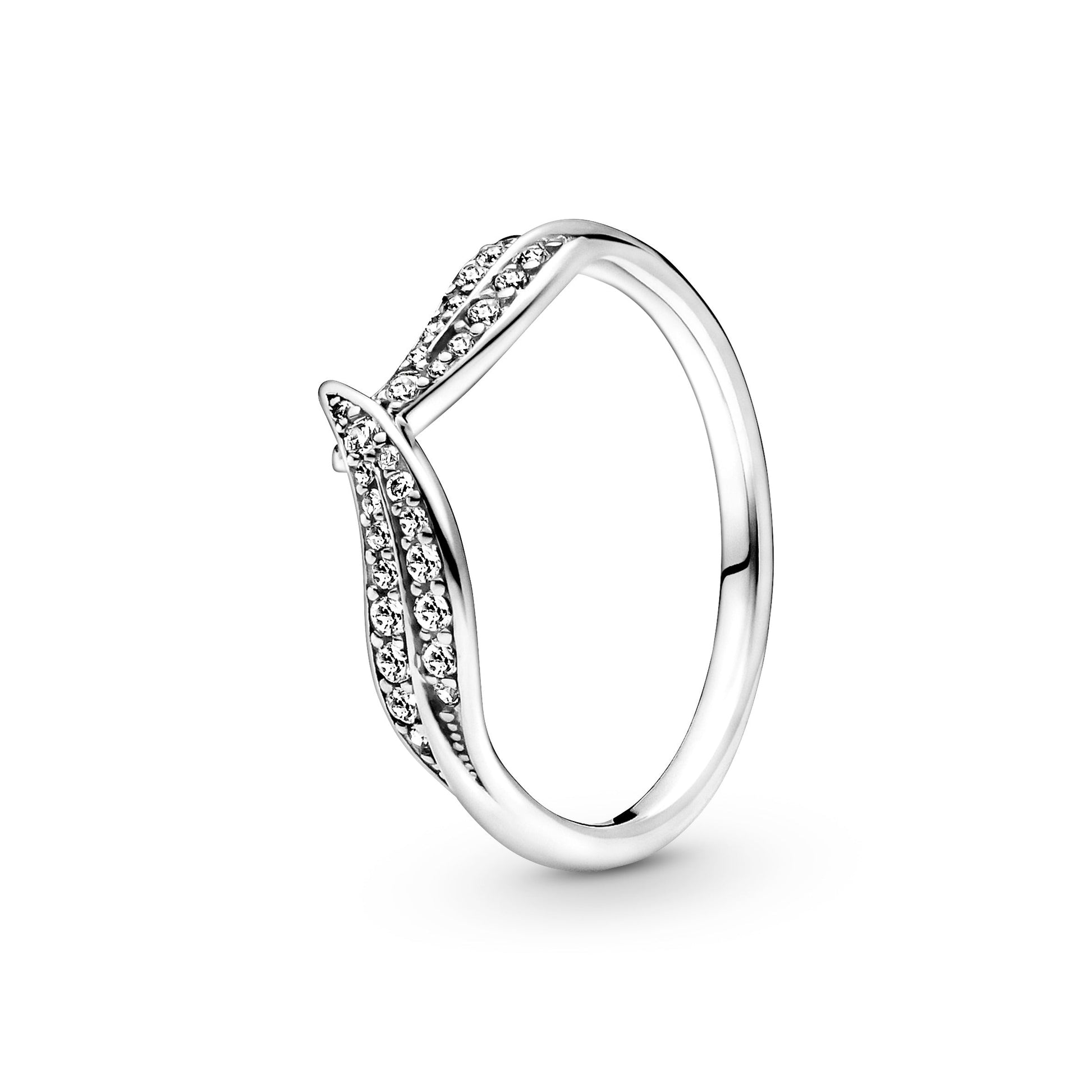 Pandora Sparkling Leaves Ring