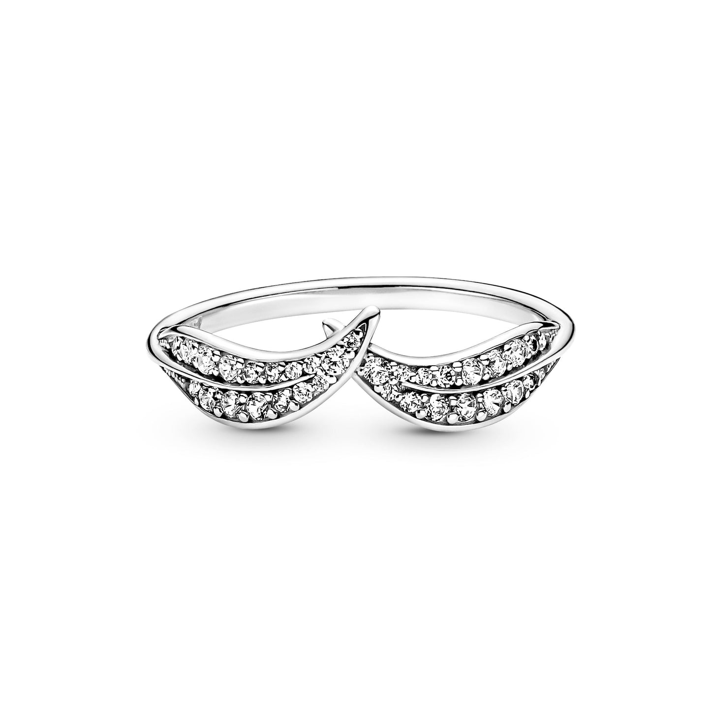 Pandora Sparkling Leaves Ring