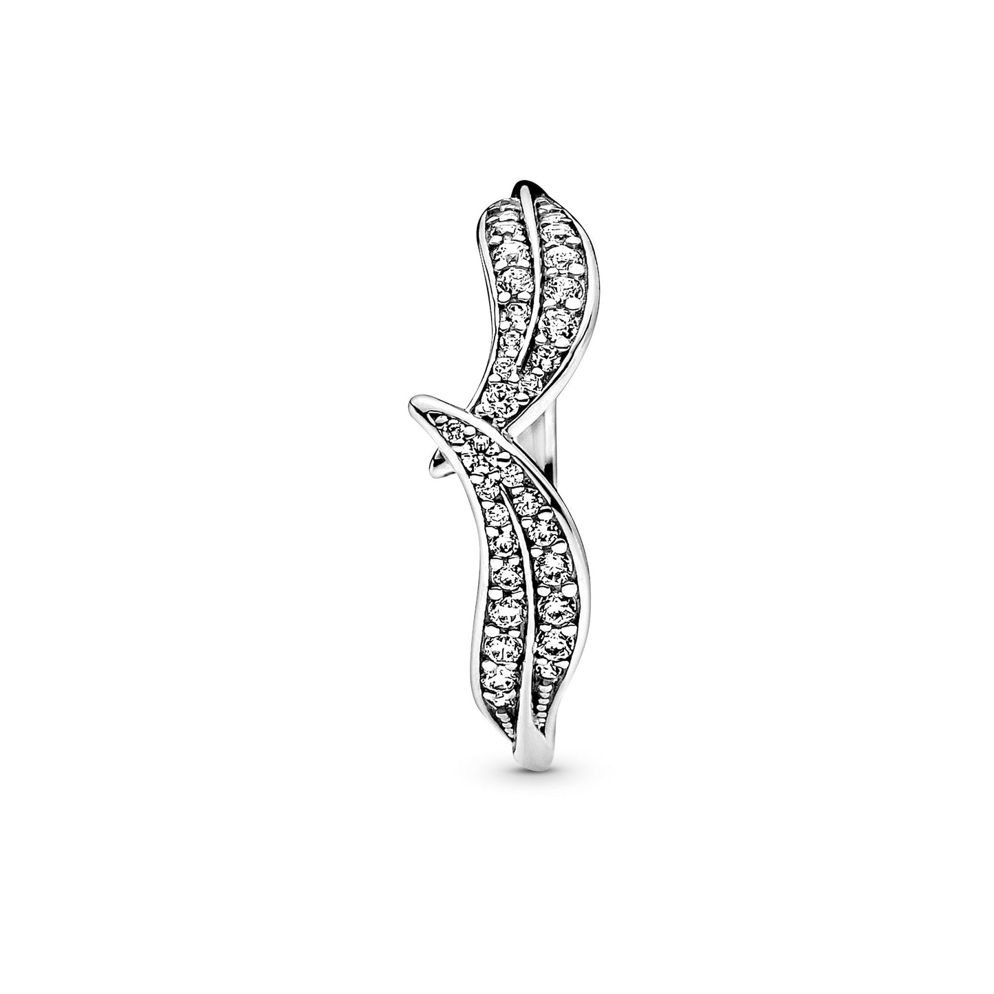 Pandora Sparkling Leaves Ring