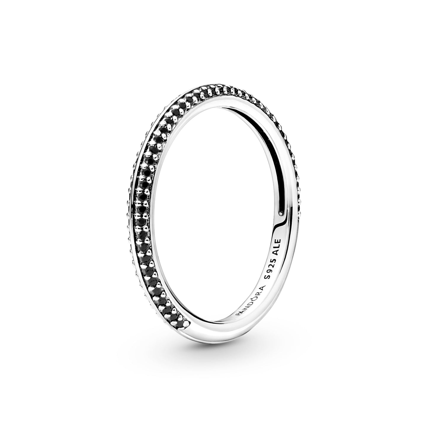 Pandora ME Black Pave Ring