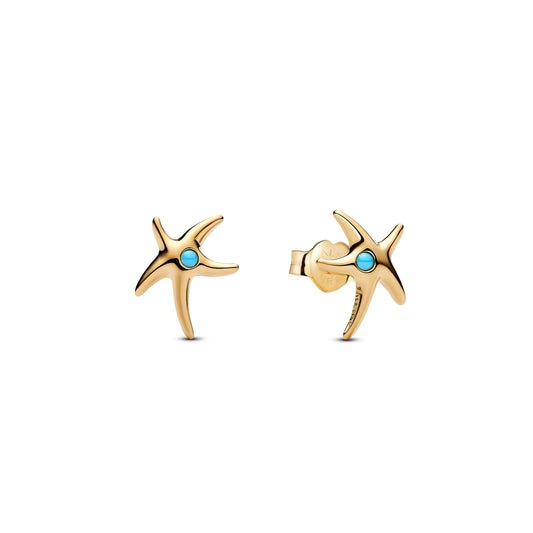 Pandora Starfish Stud Earrings