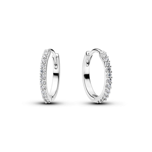 Pandora Sparkling Mini Hoop Earrings