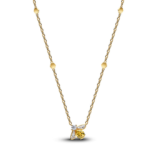 Pandora Honey Bee Pendant Necklace
