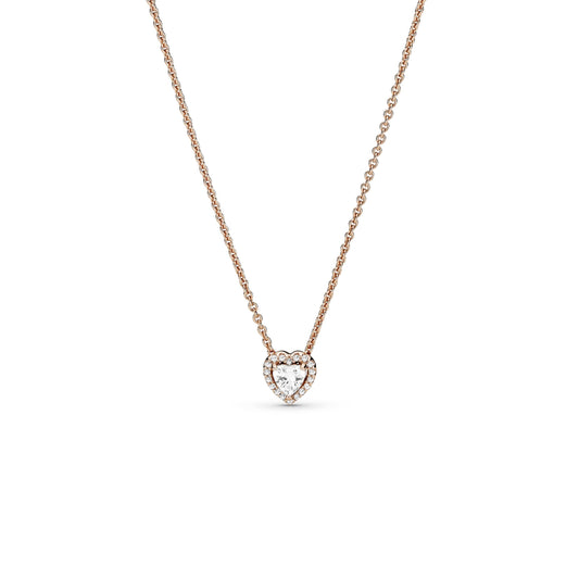 Pandora Sparkling Heart Collier Necklace
