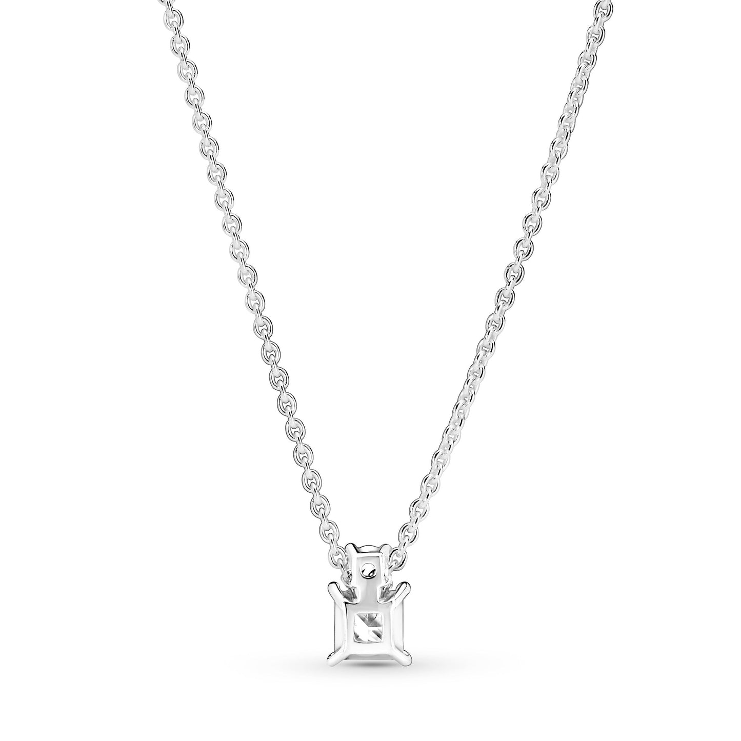 Pandora Sparkling Collier Round & Square Pendant Necklace
