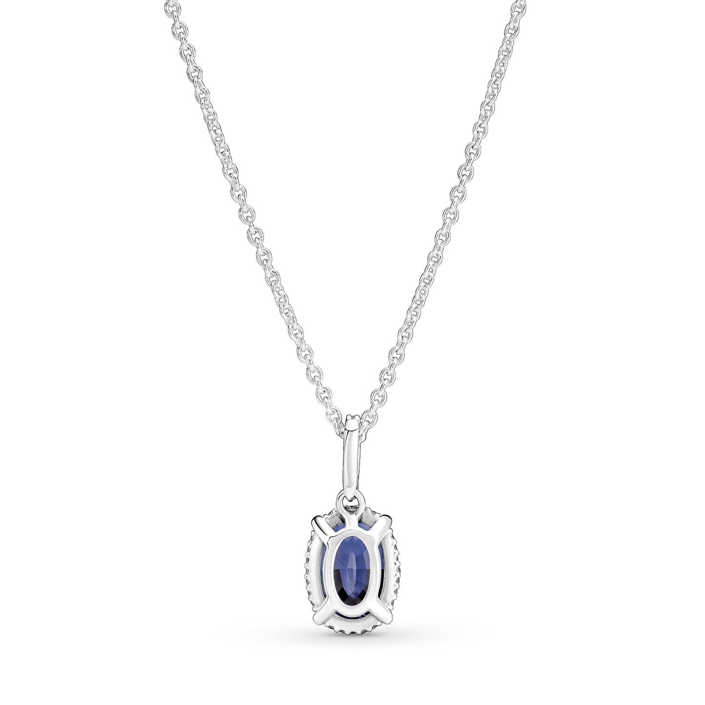 Pandora Sparkling Statement Halo Pendant Necklace