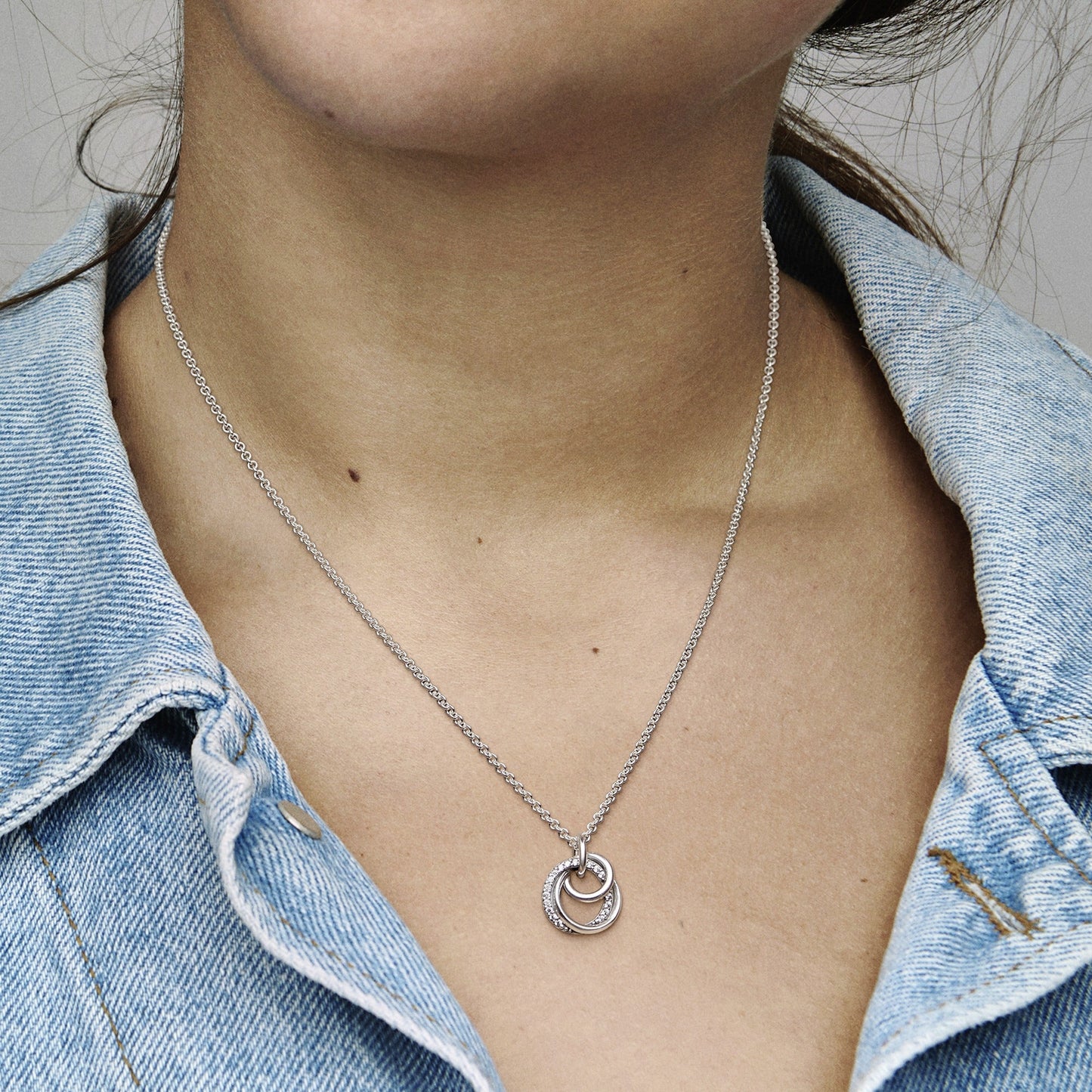 Pandora Family Always Encircled Pendant Necklace